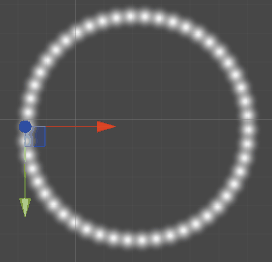 Unity Particle System Circle Motion Preview