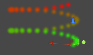 Unity Particle System Helix OctoMan