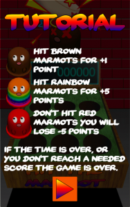 Hit the Marmot - Whack a mole - Tutorial