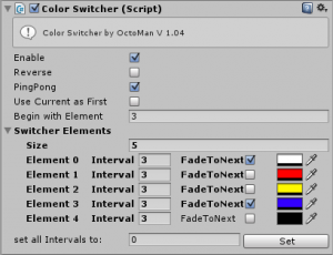 unity asset color switcher interface octoman