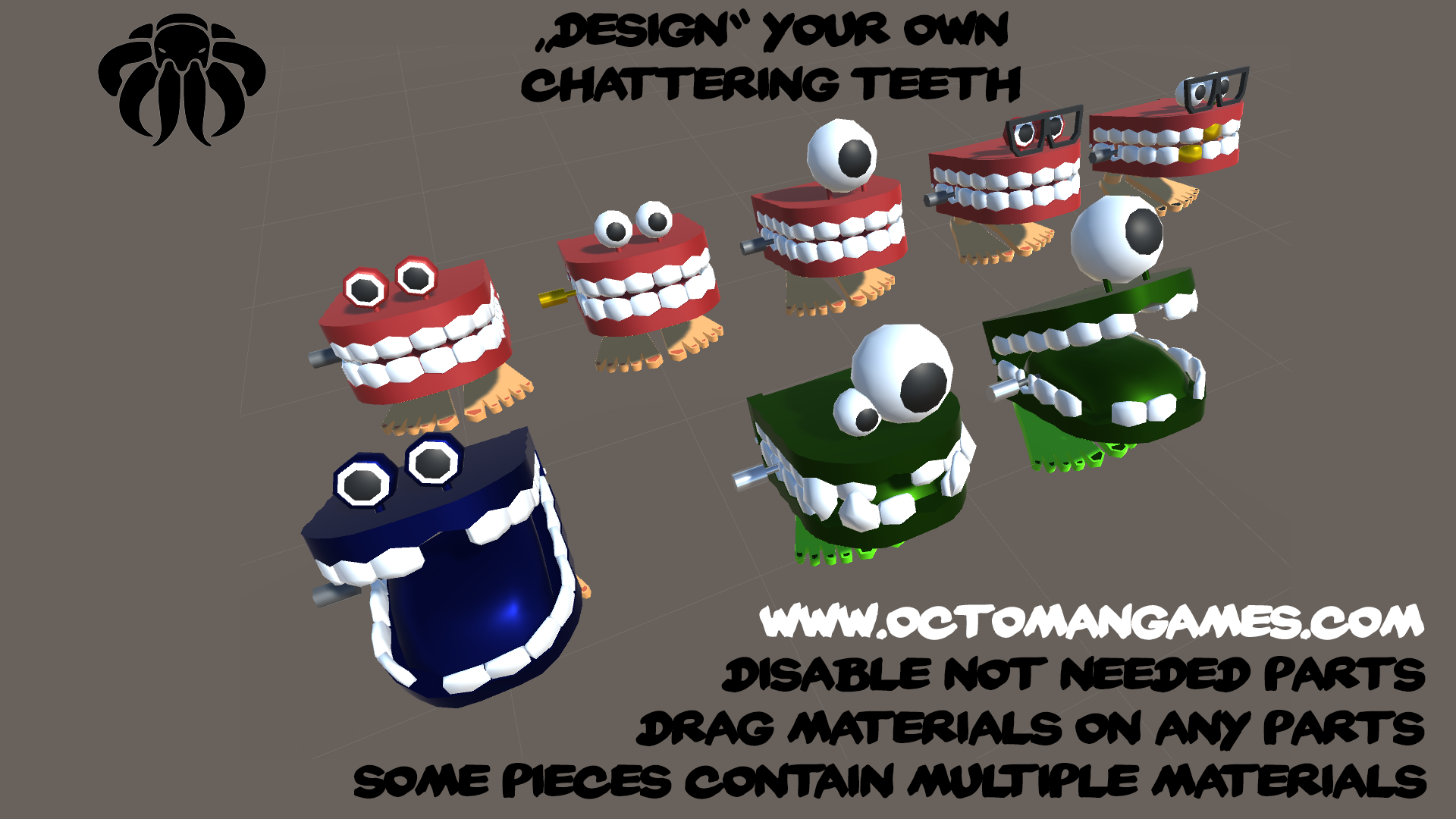 Chattering Teeth Design your own!