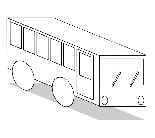 Papercraft - Bus A4 - OctoMan Games