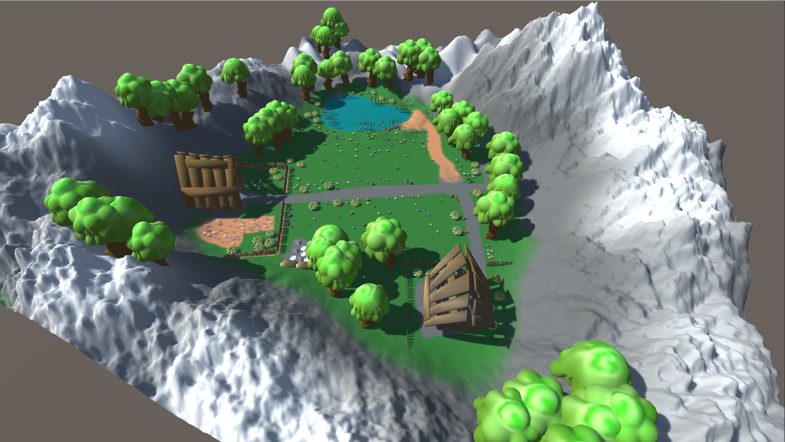 3D RPG Environment Pack Unity OctoManGames